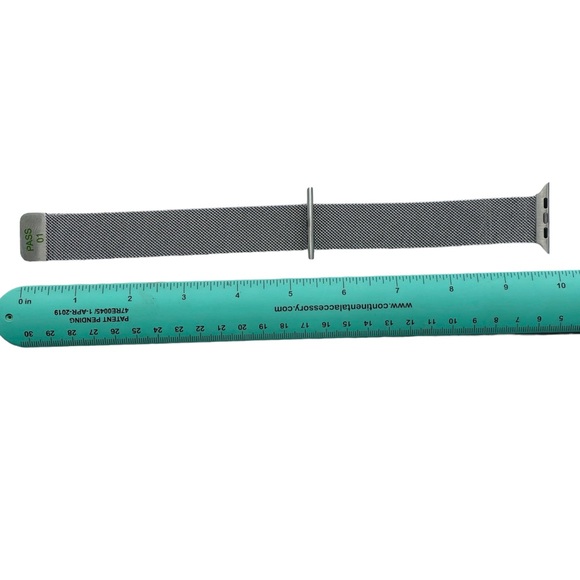 NEW SiLVER Milanese Loop Band Apple Watch 42/44/45/49mm Stainless Steel Metal - Picture 6 of 8